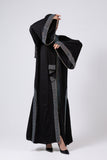 RHINESTONES KIMONO ABAYA
