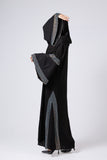 RHINESTONES KIMONO ABAYA