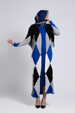 Knitted Winter Outfit Set -  Blue